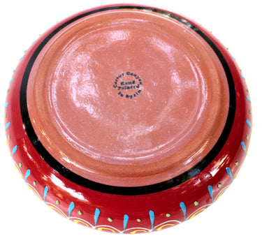 Terracotta Red, Serving Dish - Hand Painted From Spain